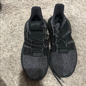 Adidas Black and Gray Sneakers